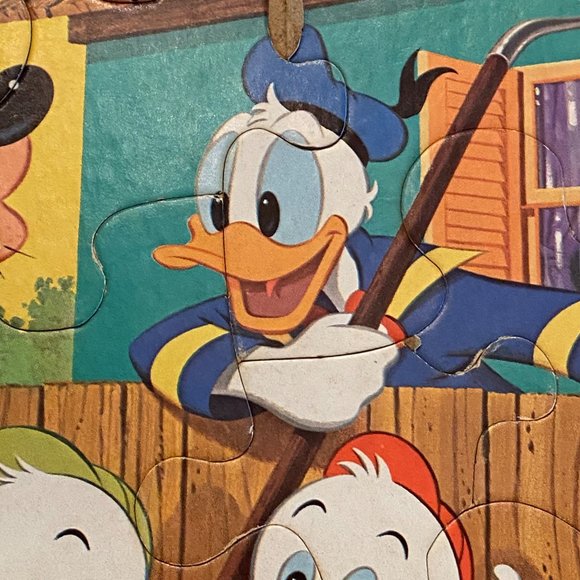 Vintage Whitman Walt Disney Frame Tray Puzzle - Picture 8 of 11